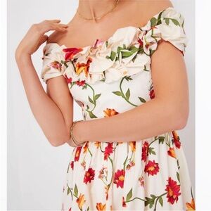 Agua Bendita Oasis Espliego Maxi Dress